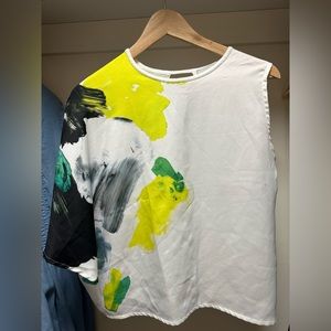 Zara one shoulder top